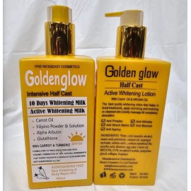 easy glow Golden Glow Body Milk 500ml Lotion Intensive Active Whitening Milk. 1 piece