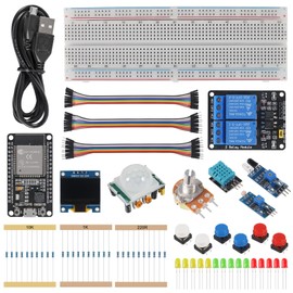 AITRIP ESP32 ESP-32S ESP32S ESP32 ESP-WROOM-32 Development Board WiFi Basic Starter Kit Compatible with Arduino IDE