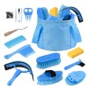 Kit De Aseo Para Caballos 13 Piezas Con Bolsa Organizadora