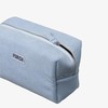 PURISH Cosmetic Bag - Spacious Corduroy Cosmetic Bag with Water