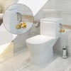 Bathroom Angle Stop Valve Shut Off Quarter Turn Hot Cold