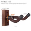 Guitar Wall Mount 2 Pack Wood Guitar Hanger for Safe