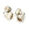 Pack of 2 90° Screw Fitting Angle for Diameter 16