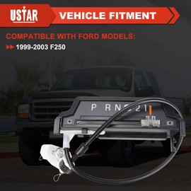 USTAR XL3Z-7A110-AA Gear Shift Indicator Assembly Compatible with Ford F250 1999-2003 Gear Shift Indicator Cable Replace XL3Z7A110AA