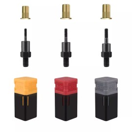 GIANTISAN Rivet Nut Mandrels Set 6 32 8 32 10-32 30 Rivnuts Replacement Tips Kit Nutsert