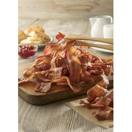 Burgers' Smokehouse Dry Cured Country Bacon (Applewood Smoked, 4 One pound Packages)