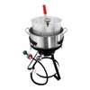 Chard FFPA105 Fish and Wing Fryer, Silver