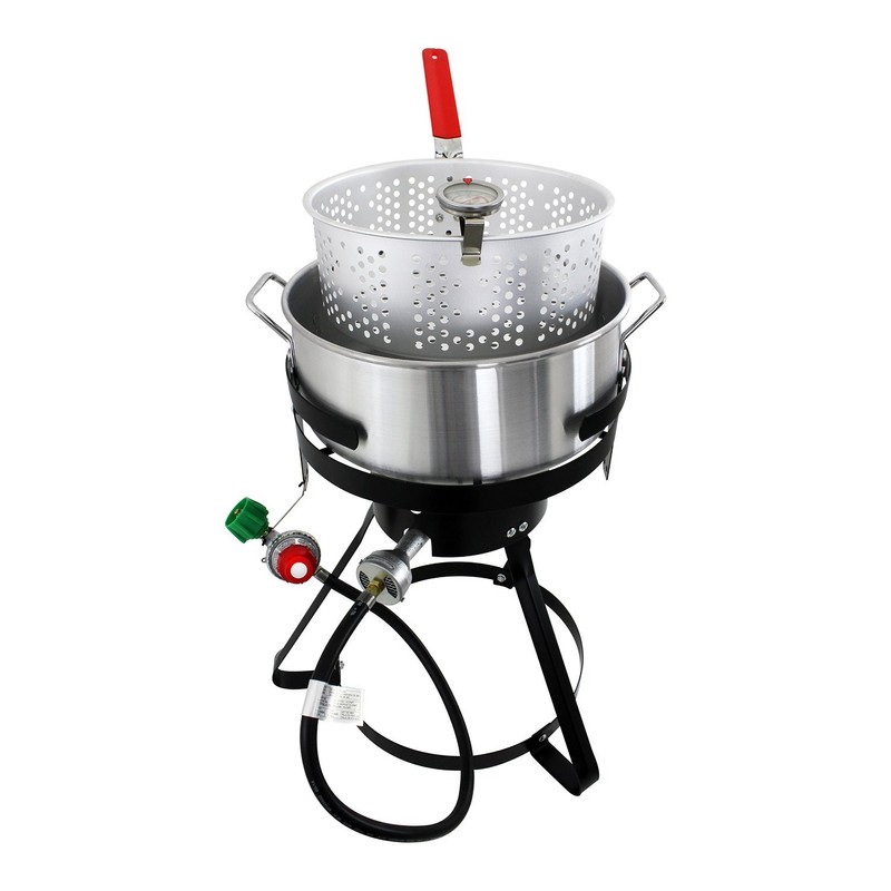 Chard FFPA105 Fish and Wing Fryer, Silver