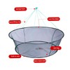 Fish Trap Portable Round Crabbing Net Nylon Folding Fishing Net