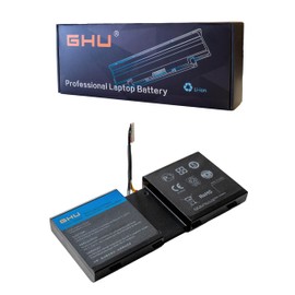 GHU New 2F8K3 Laptop Battery Compatible with Dell Alienware 17 17X M17X-R5 18 18X M18X-R Series 02F8K3 KJ2PX 0KJ2PX G33TT 0G33TT 14.8V 86Wh
