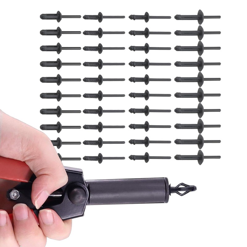 Pop Rivet Tool Kit | Automotive Riveting Tool with Nylon