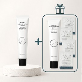 Partner company Pureize Repair Cream Flight Attendant Cream Radiance Repair 50ml Watery Glow Elasticity Moisture Tool / 퓨어리즈 리페어크림 승무원크림 래디언스 리페어 50ml 물광 탄력 수분 공구