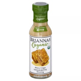 Briannas Dressing Honey Ginger Vinaigrette Organic 10 oz (Pack Of 6)