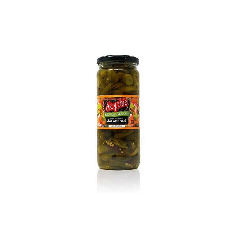 Sophia Peppers - Jalapenos, Sliced 17oz (2-pack)