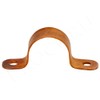 PROCURU 1-Inch Copper Pipe Strap, Two-Hole Clamp Mount (1", 10-Pack)