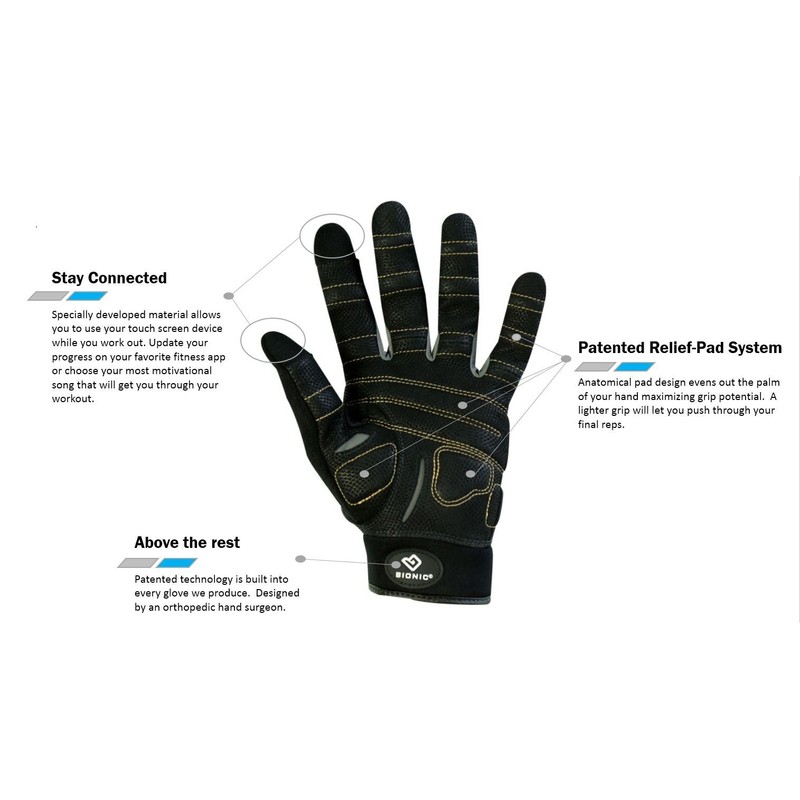 Beastmode - Guantes de fitness para hombre (pequeños)