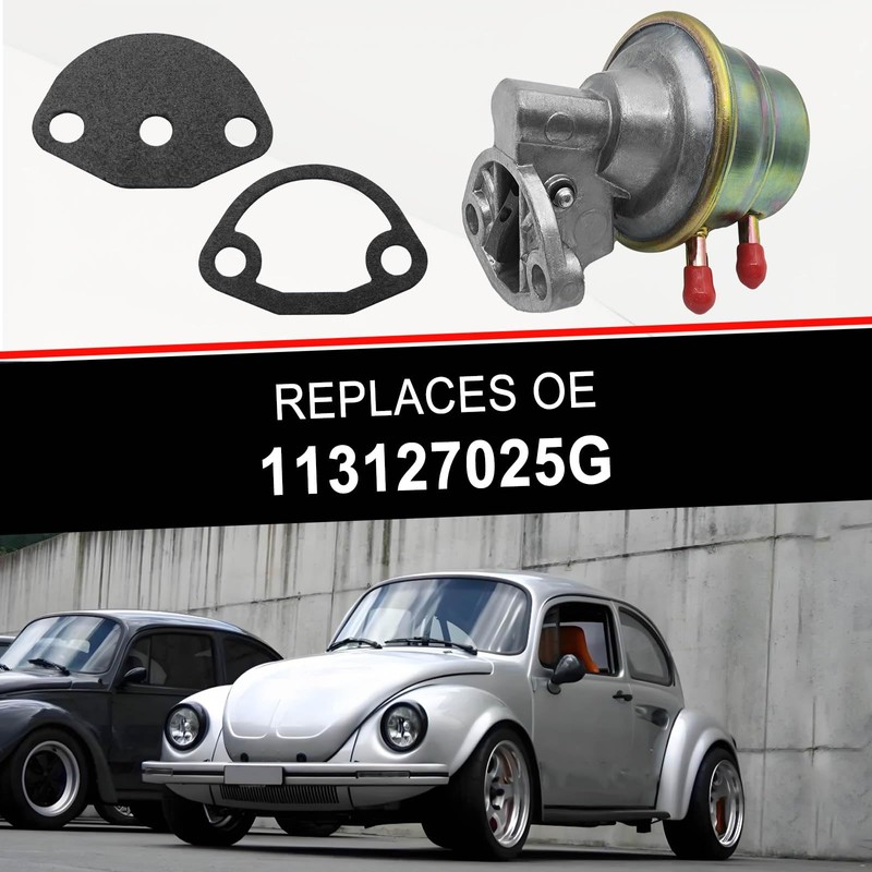 SYudwen Fuel Pump Replace# 113127025G Compatible with VW 1973-1974 Beetle