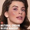 FOCALLURE Cream Blush Makeup,Buildable Blush Stick for Cheeks,Matte and Dewy