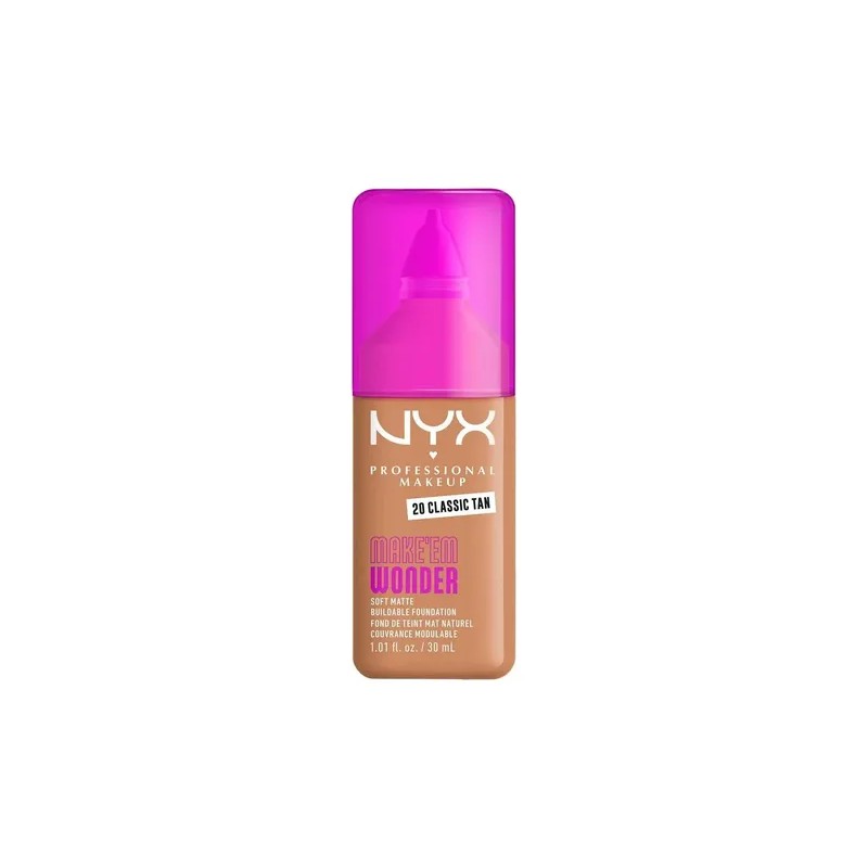 Base Make Em Wonder Light Sand 30ml Nyx