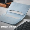 VULKIT Slim Minimalist Card Holder RFID Blocking Leather Credit Card
