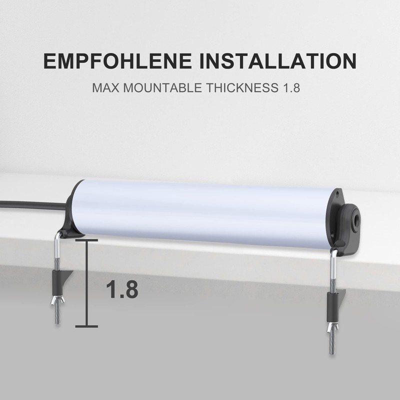 UCOMEN 4-Way Power Strip with Switch and 2 USB A,