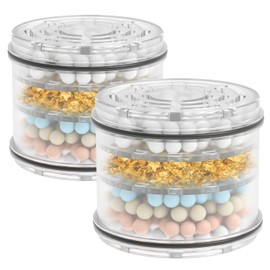 MakeFit Shower Head Filter Replacement Cartridge for MakeFit Filtered Shower Head - H5H117 (2-PACK)