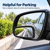 360° Adjustable Blind Spot Mirror for Cars – Wide-Angle Convex
