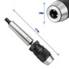 ATNVIDSG Keyless Drill Chuck MT4 Morse Taper Mount,Lathe Milling and