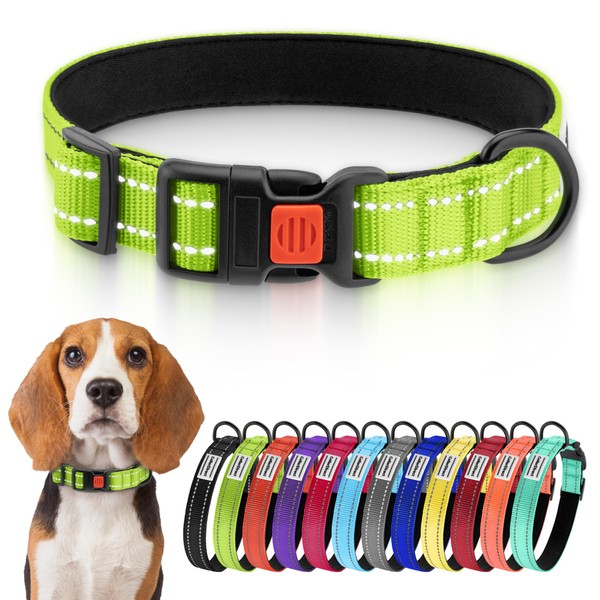 CollarDirect Reflective Dog Collar for Small Medium Large Dog Puppy