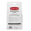 Rubbermaid Microfiber Flat Spin System Mop Head Refill (2104529), White