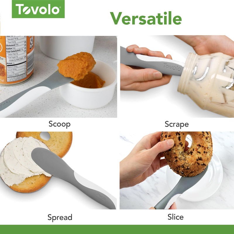 Tovolo Tool for Kitchen Meal Prep to Scoop Spread Slice
