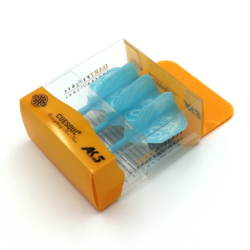 CUESOUL ROST Integrated Dart Shaft and Flights,big wing shape,Set of