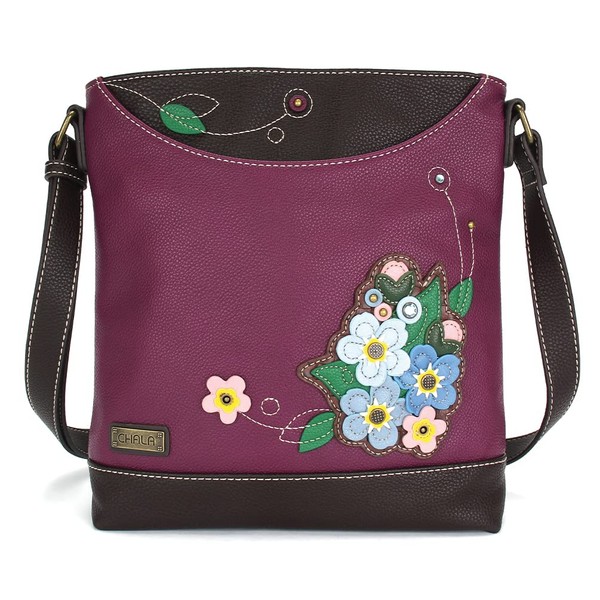 CHALA Sweet Messenger Mid Size Shoulder Purse with Adjustable Strap