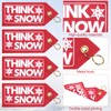 4 Pack Think Snow Flags with S-Hooks, Snow Plow Blade