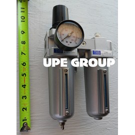3/4" HEAVY DUTY COMBO PARTICULATE FILTER REGULATOR LUBRICATOR COMPRESSED AIR