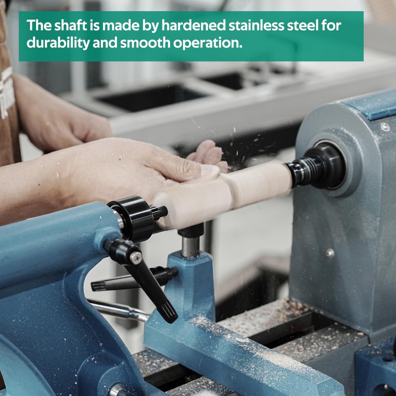 Turning Tools Woodworking Pen Mandrel Bundle 2MT Taper with Mandrel