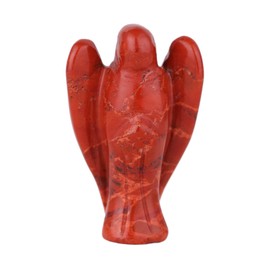 Morella Gemstone Angel Lucky Charm Guardian Angel to Take Away 3.5 cm in Velvet Bag