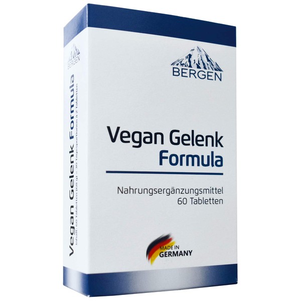 Joint Tablets Pure Vegetable Vegan with Glucosamine Chondroitin MSM Vitamin