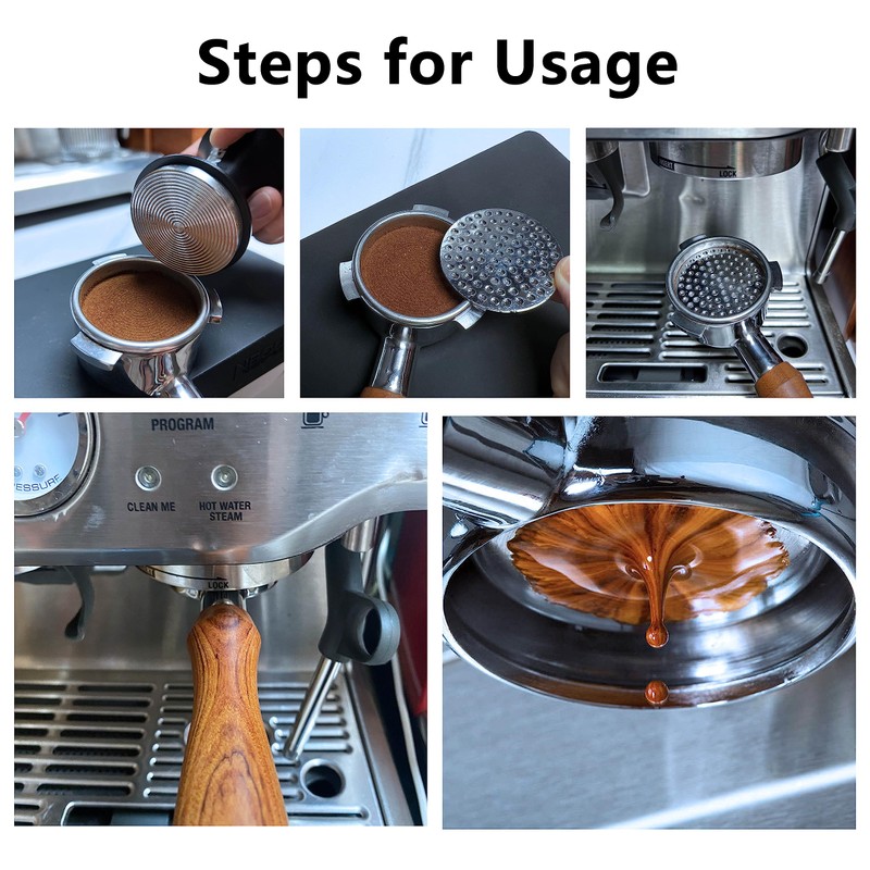 NEOUZA V2 Espresso 53mm Puck Screen 1.5mm Thickness Mesh Filter