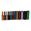 24pc Coloured 1/4" Dr Shallow & Deep Sockets 6 Point