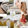 SOITIS Ceramic Mini Urn for Ashes - 2.8 Inch Elegant