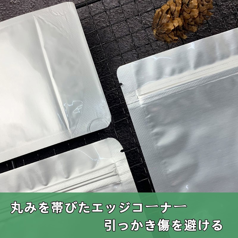 Aluminum Bag, Small, Zippered, Mini, Freestanding, Divided Bag, Zipper Included,