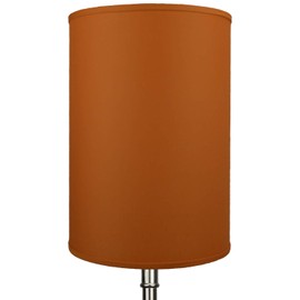 FenchelShades.com 14" Top Diameter x 14" Bottom Diameter 20" Height Fabric Drum Lampshade Spider Attachment (Linen Cedar)