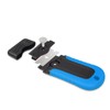 Gomake Razor Blade Scraper Tool with Blade Storage Container, Glass
