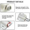 LICQIC 2 PCS Push Release Door Catch, Magnetic Door Catch