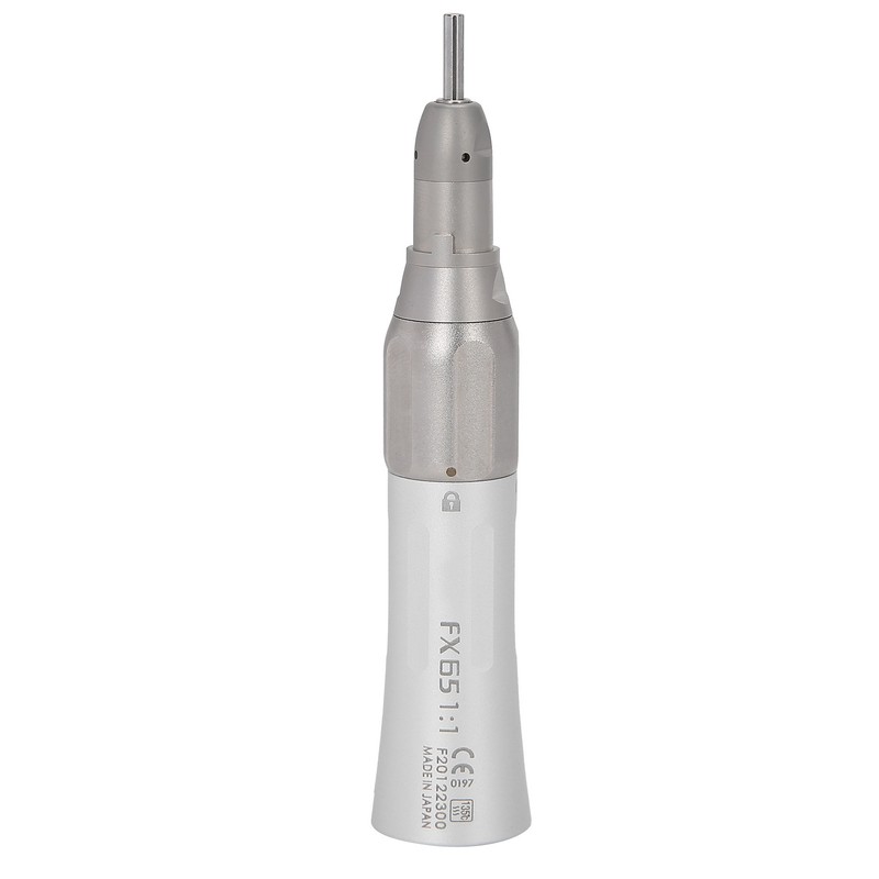 Dental Low Speed Handpiece Straight Nose for Teeth Cleaning Polishing