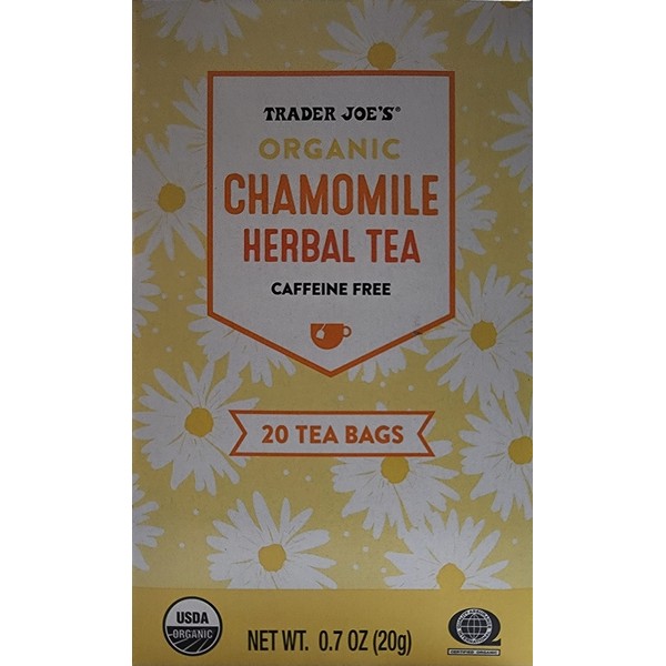 Trader Joe's Organic Chamomile Herbal Tea - 2 Pack