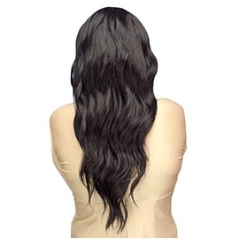 Sepia Fantasia Large Synthetic Wig Off Black (1)