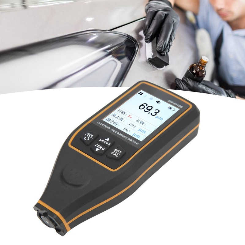 Coating Thickness Gauge High Accuracy Paint Film Meter Automotive Paint