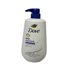 Dove Deep Moisture Liquid Body Wash with Pump Nourishing for Dry Skin 30.6 oz
